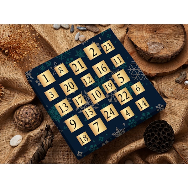 Advent Calendar Advent Kalenteri Kultainen