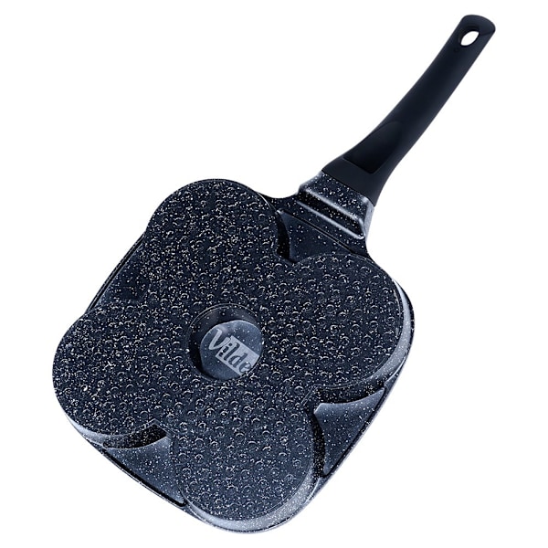 Granitæggeform 4 huller SORT LINE 19 cm