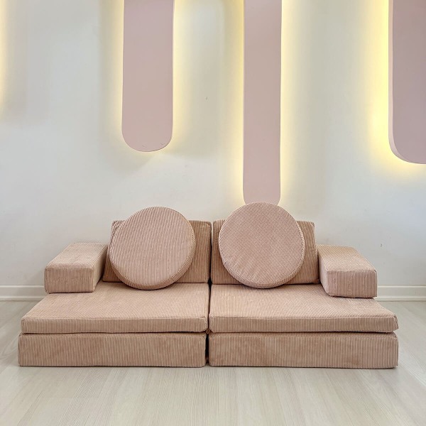 2-sæders sovesofa puslespil - Pink