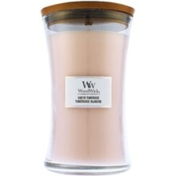 WoodWick - Sheer Tuberose Váza ( jemná tuberoza ) - Vonná svíčka 275.0g