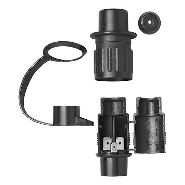 Plugg 3-polig PVC
