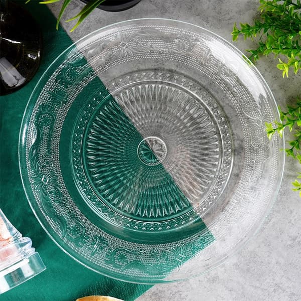 Middagstallrik glasfat 25 cm