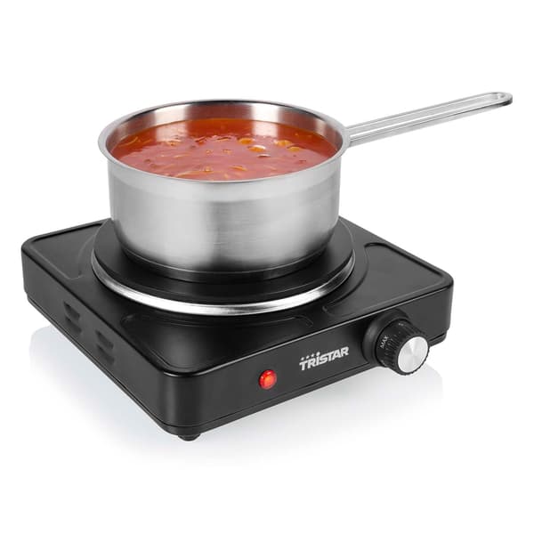 Enkelt varmeplade 1500W, 18,5 cm diameter