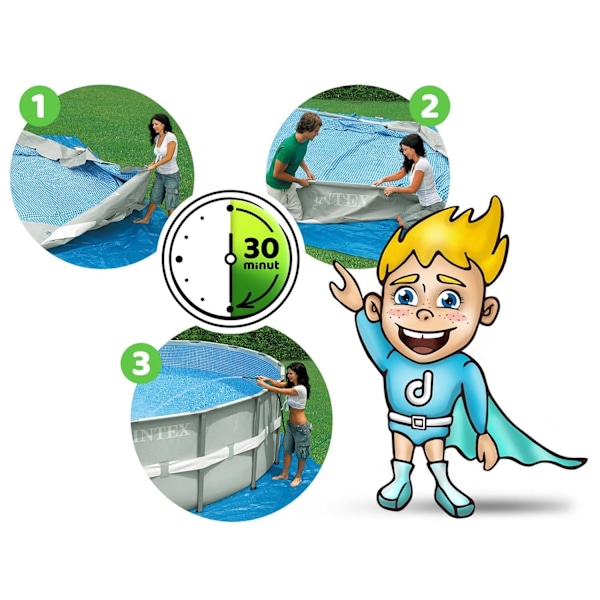 Ramme havepool 305 x 76 cm 15in1 INTEX 26702