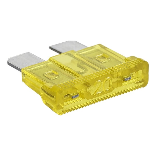 Bladsikringer standard 20A gul 6 stk i blister