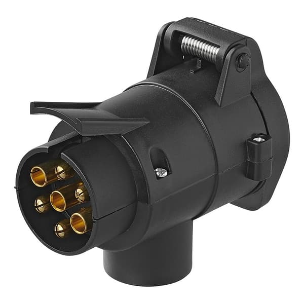 Adapter fra 7- til 13-benet med konstant (+)