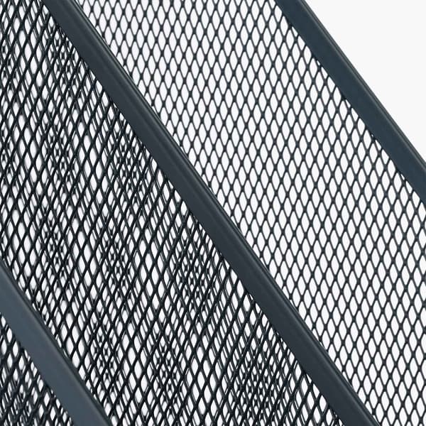 Magasinholder i mesh 2 rum