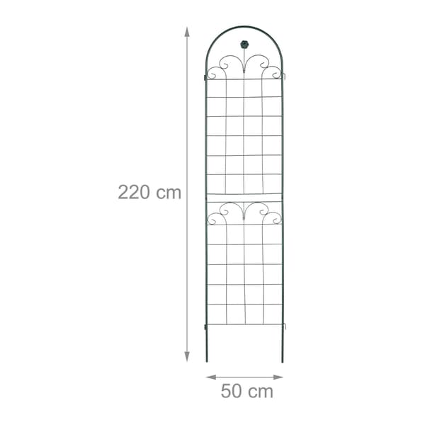 Spaljé 220 cm set om 2 gröna