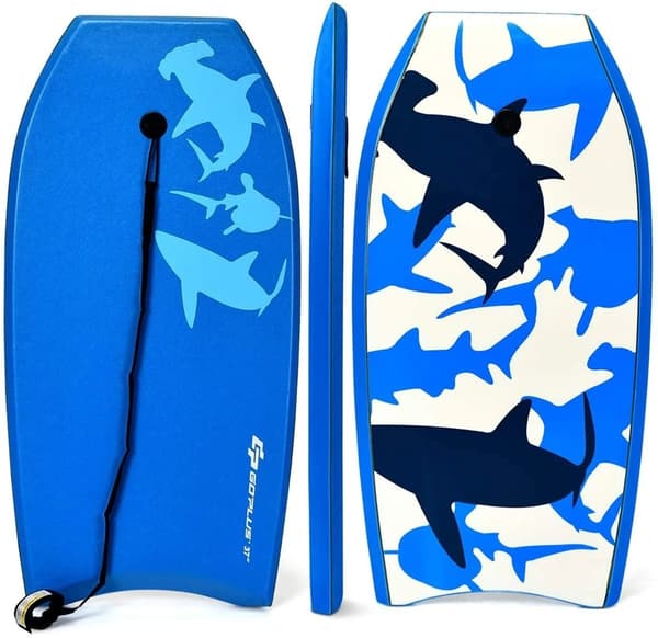 Bodyboard 94x47x5,5 cm, EPS Core, sininen