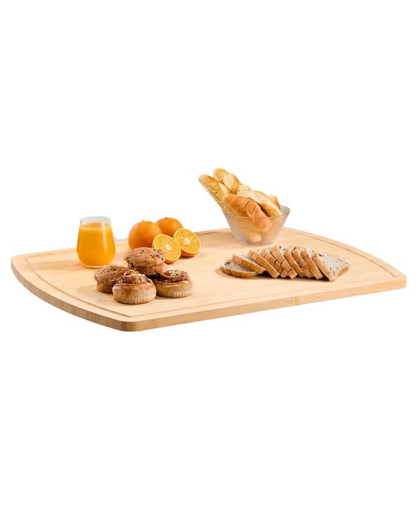 Bambu spishällsskydd, 30x22, Juice Groove, skärbräda