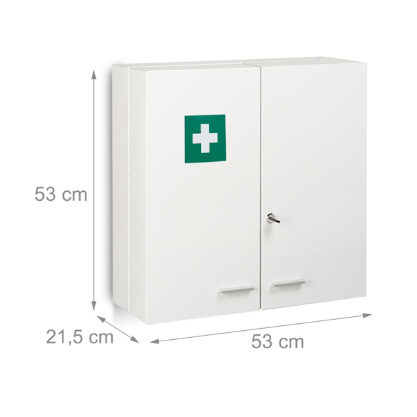 Låsbart medicinskab