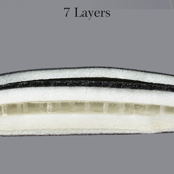 Gel cykelsadelöverdrag med memory foam, storlek L - svart