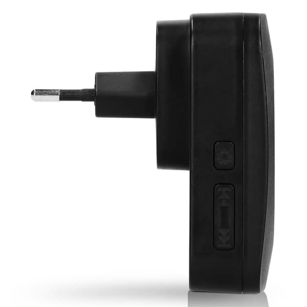 Trådlös kinetisk dörrklocka, batterifri, 50 m räckvidd