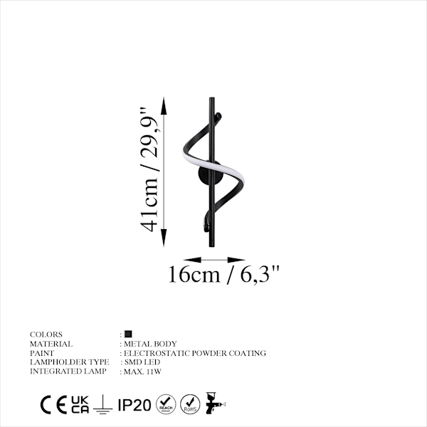 Vägglampa Lıkma - 13510