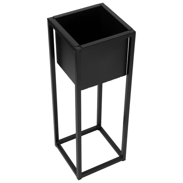 Metallväxtställ, svart, 60 cm, loftstil