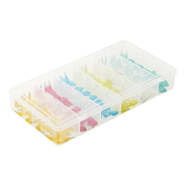 Bladsikringer mini assorteret 120 stk i plastikæske