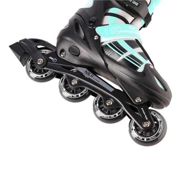 2-i-1 inline- og skøjter, mint, størrelse M (35-38)