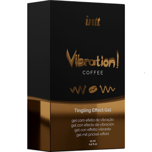 Intt - Kraftig intimstimulerende flydende vibrerende gel Caf 15Ml