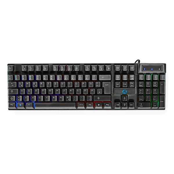 Gaming Combo Kit | 5-i-1 | Tastatur, Headset, Mus og musemåtte | Sort | QWERTZ | DE layout