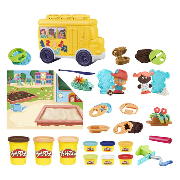 Play-Doh Skoldagsäventyr Lekset med Verktyg