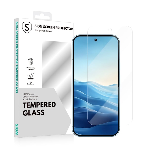 SiGN skärmskydd i härdat glas för Google Pixel 9