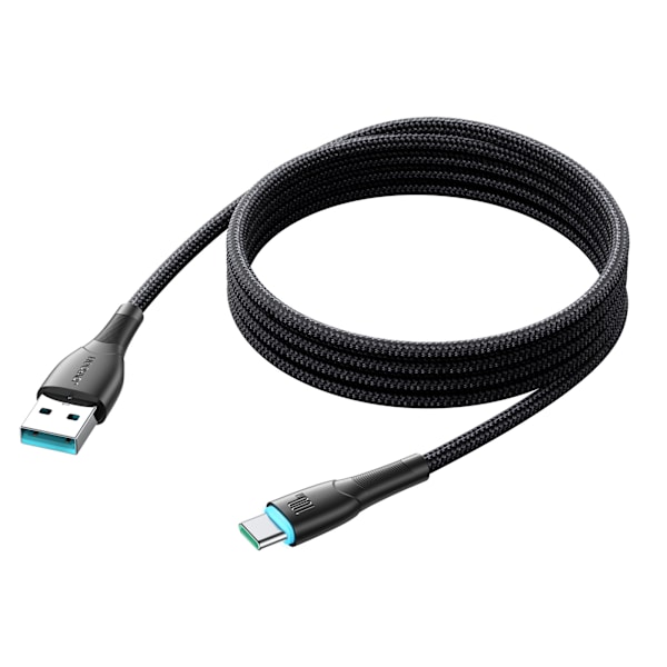 Starry Series USB-A - USB-C kabel 100W 1m sort