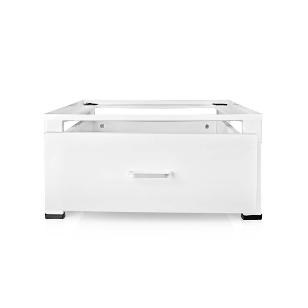Stativ til vaskemaskine og tørretumbler | Skuffe | 150 kg | Hvid