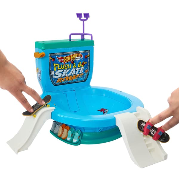 Hot Wheels Skate Flush&Go -Leikkisetti