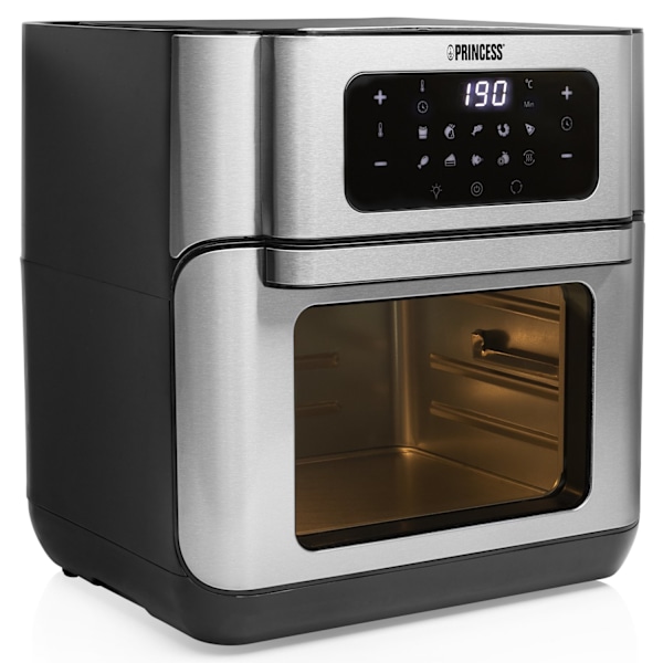 Aerofryer Oven 10L 1500W Elektronisk display Silver