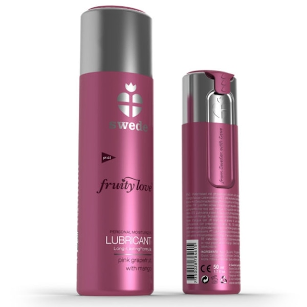 Swede - Fruity Love Lubricant Pink Grapefrugt Med Mango 100 Ml