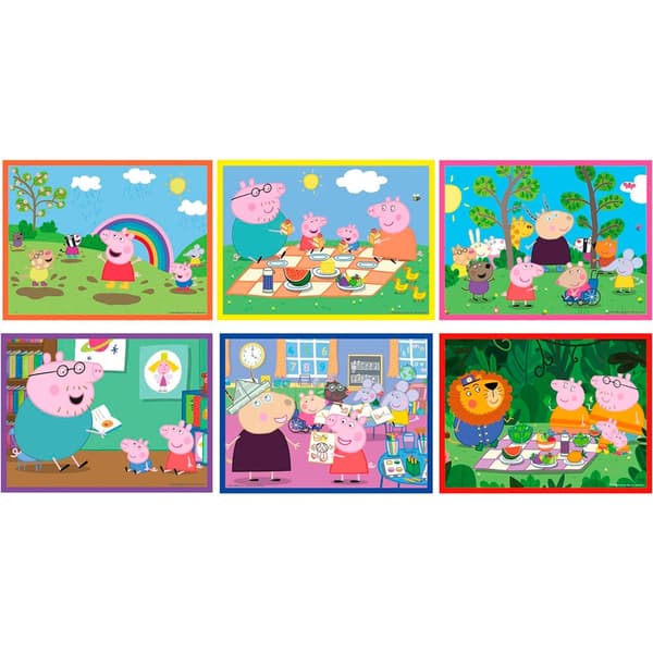 Peppa Pig 12-delt puslespil til børn