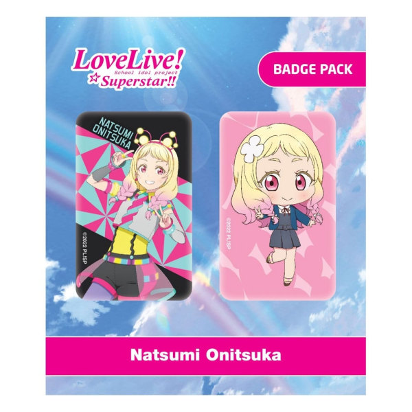 Elsker Live! Pin Badges 2-Pack Natsumi Onitsuka