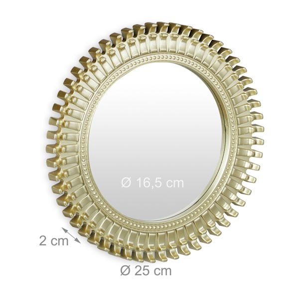 Spegel set om 3 Ornament