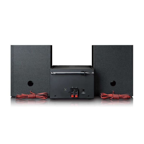 Internet/DAB+ Radio Bluetooth CD MP3-spelare, Svart