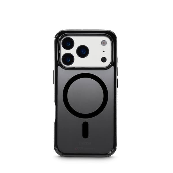 iPhone 17 Pro-skal, extremt skydd, D3O-material, svart