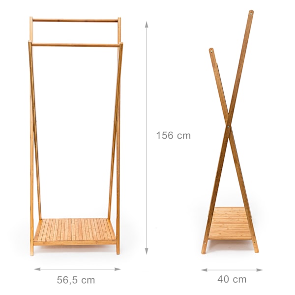 Klädhängare i bambu