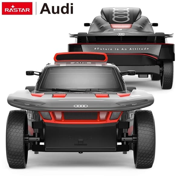 Fjärrstyrd Audi RS Q e-tron-bil, skala 1:14, driftläge