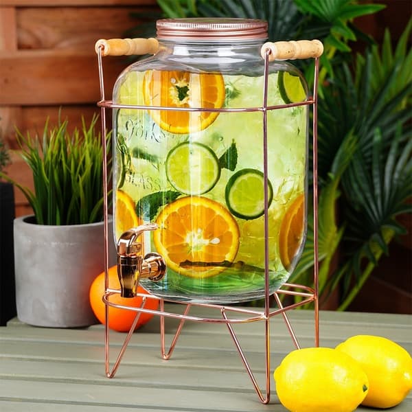 Dryckesdispenser med Kran och Ställning