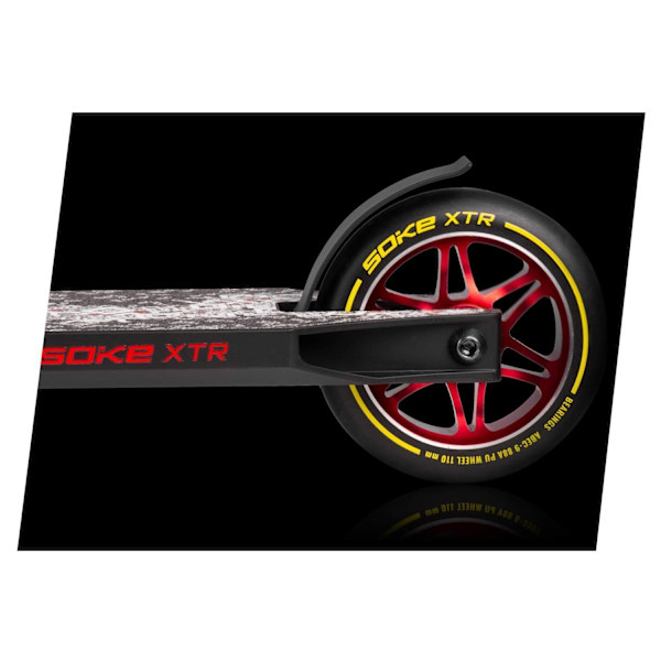 Professionel Trick Scooter SOKE XTR Sort-Gul