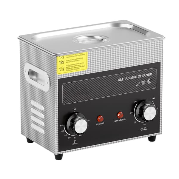 Ultralydsrenser 3L med varmelegeme, timer og kurv 120W