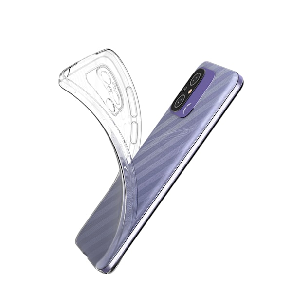 Ultratunt fodralskydd 0,5 mm för Xiaomi Xiaomi Redmi 11A / Poco C55 / Redmi 12C Ultra Clear Transparent
