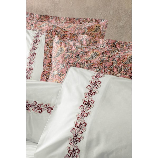 Ranforce Double Quilt Cover Set Voyager - Pink