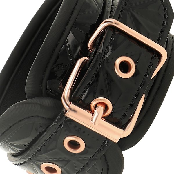 Coquette Chic Desire - Black Edition Premium käsiraudat neopreenivuorella