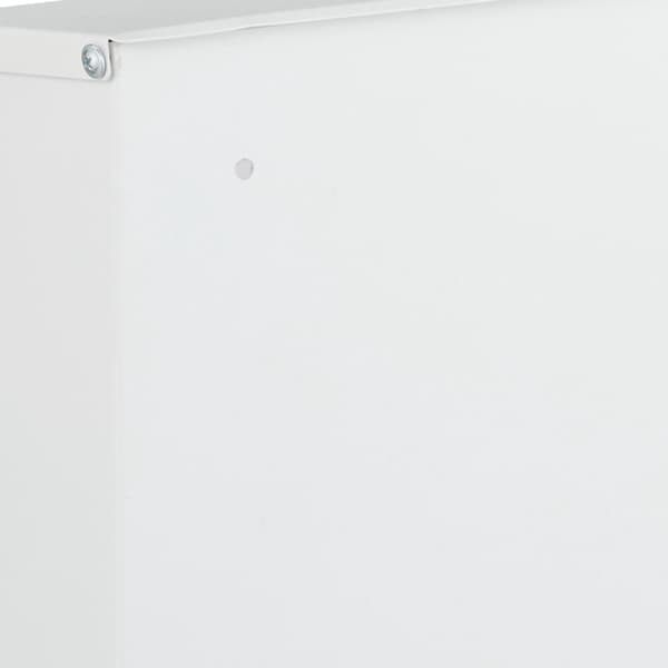 Postkasse med avisholder – Metal, mat finish