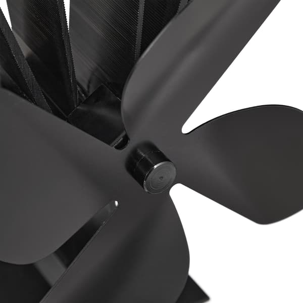 Sort komfurventilator uden el