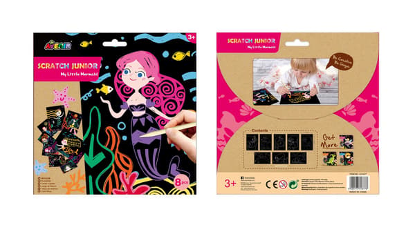 Avenir Scratch Junior Set My Little Mermaid
