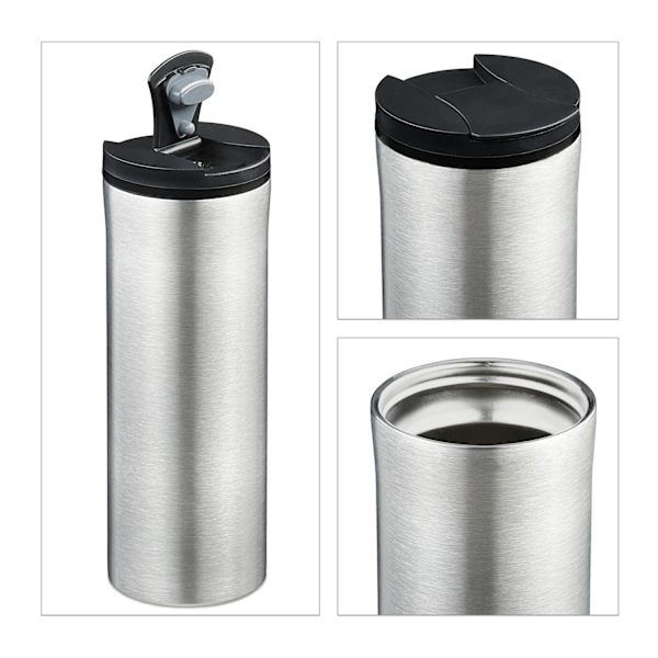 Termosmugg rostfritt stål 400 ml
