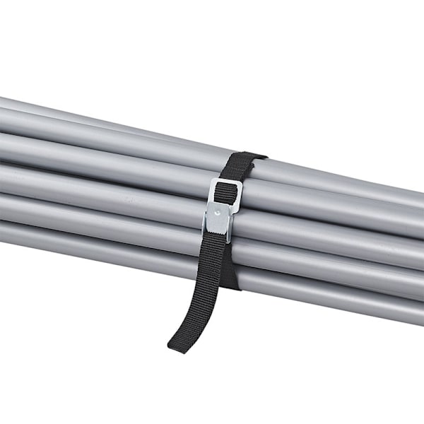 Bind stropper med metalspænde 18mm-40cm - sæt med 4 stk