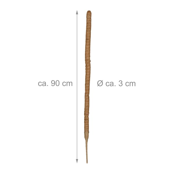 sæt med 5 kokospinde 90 cm