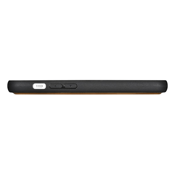 2-i-1 läder Flip Cover iPhone 14 Pro Anti-RFID oljevax plånboksfodral ljusbrunt